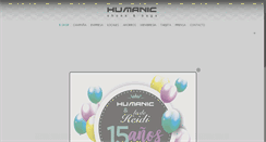 Desktop Screenshot of humanic.com.ar